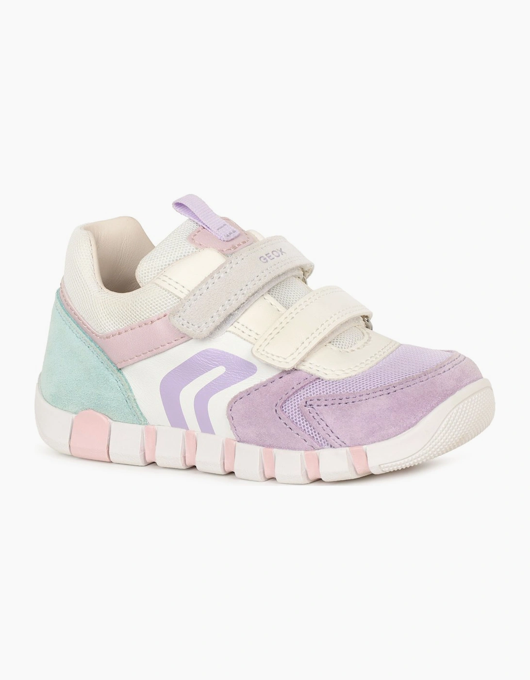 Geox Girls Purple 'S B Iupidoo Infant Sports Trainers  8.5 Size 8.5 Kids