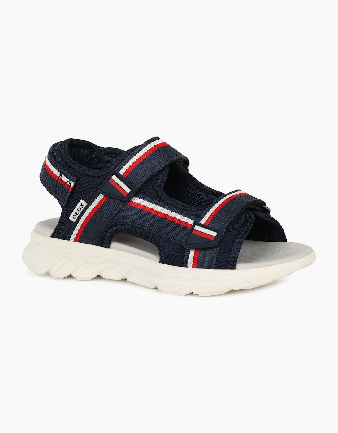 Geox Girls Black 'S Junior Airadyum Sandals  1.5 (Older)/F (Standard) Junior 1.5/34 Kids