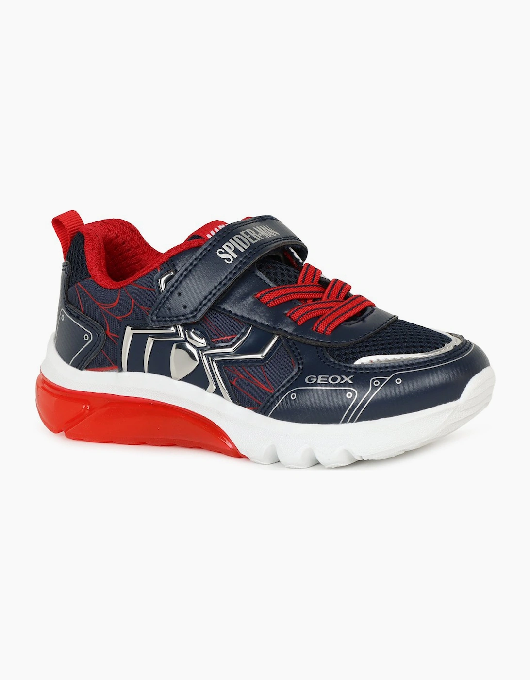 Geox Boys Black 'S Junior Ciberdron Spiderman Trainers  11.5/F (Standard) Size 11.5 Kids
