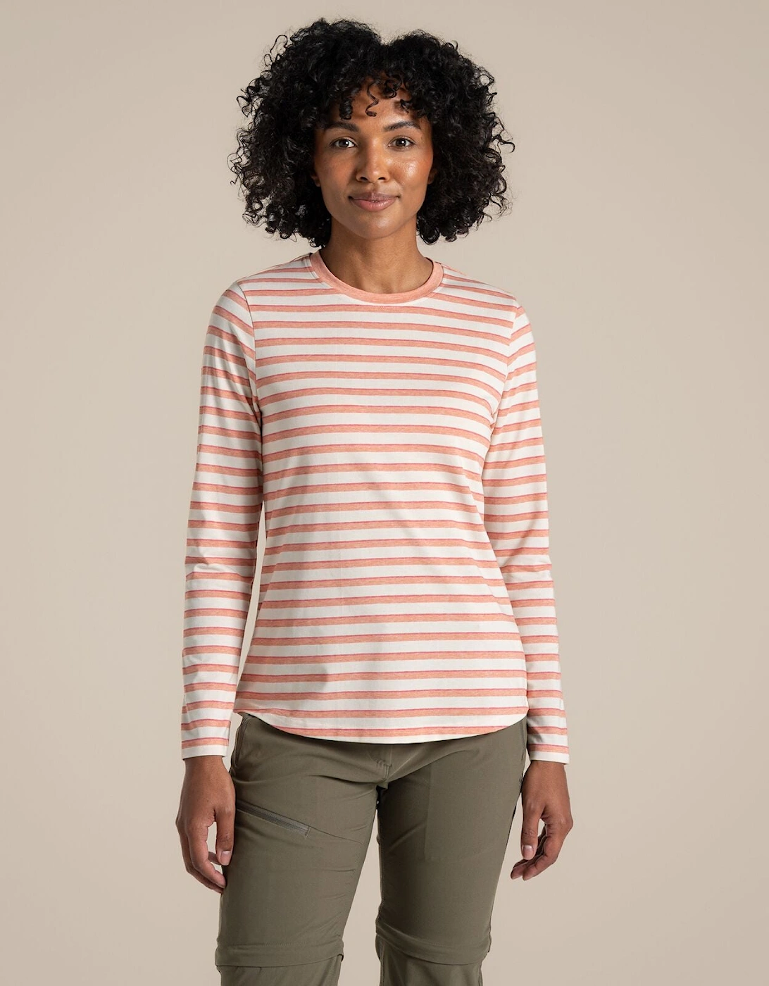 Craghoppers Womens Akona Moisture Control Long Sleeve T-Shirt
