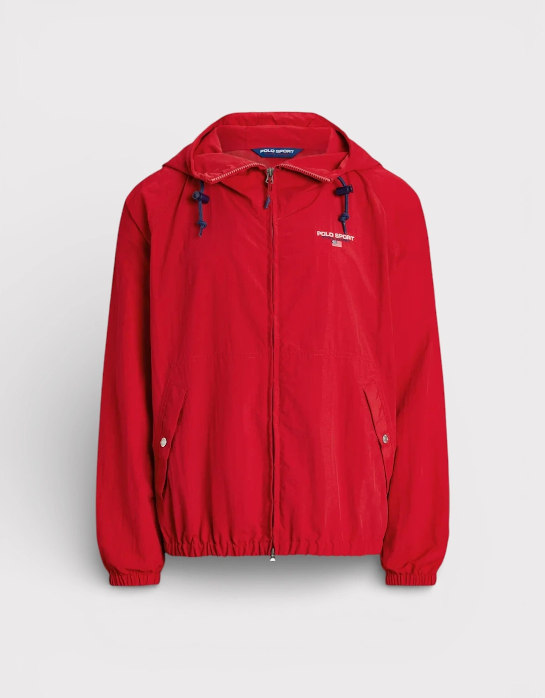 Polo Sport Full Zip Jacket Windbreaker Red, 2 of 1