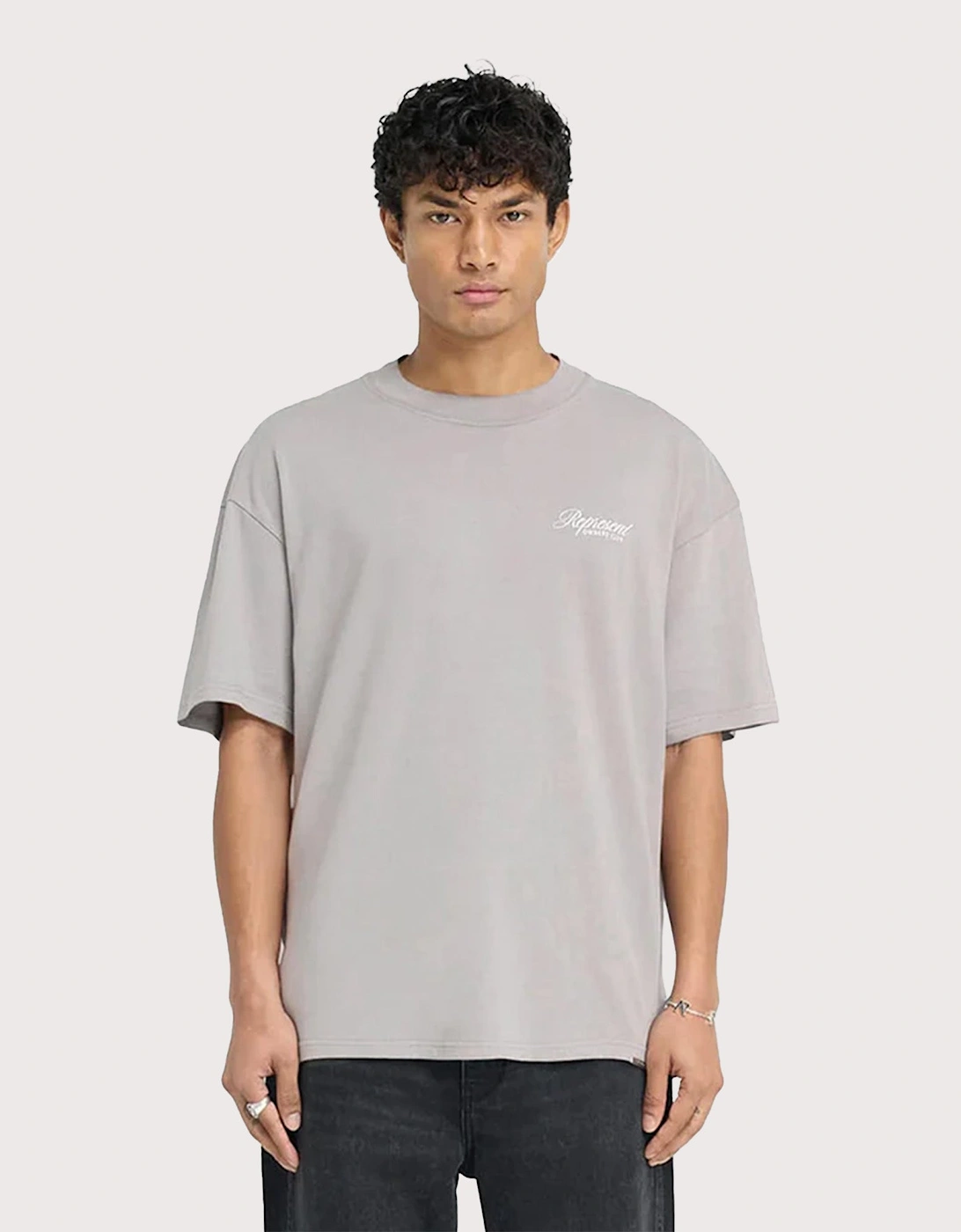 Oversized Owners Club Script T-Shirt