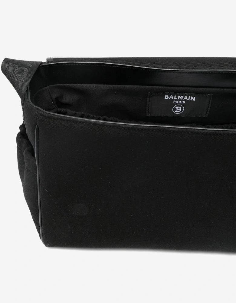 Baby Logo Changing Black in Black (36cm)