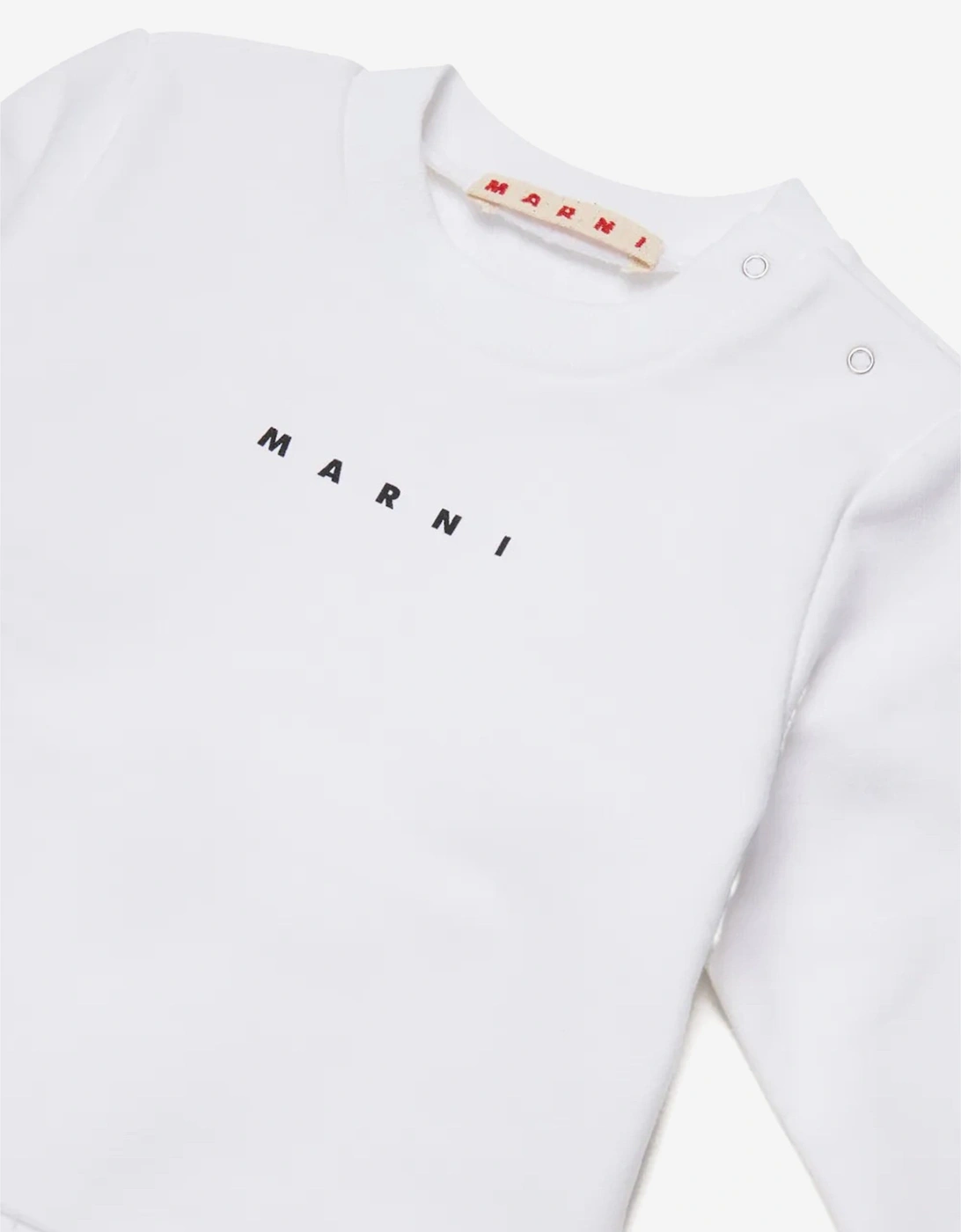 Baby Logo Sweatshirt in White