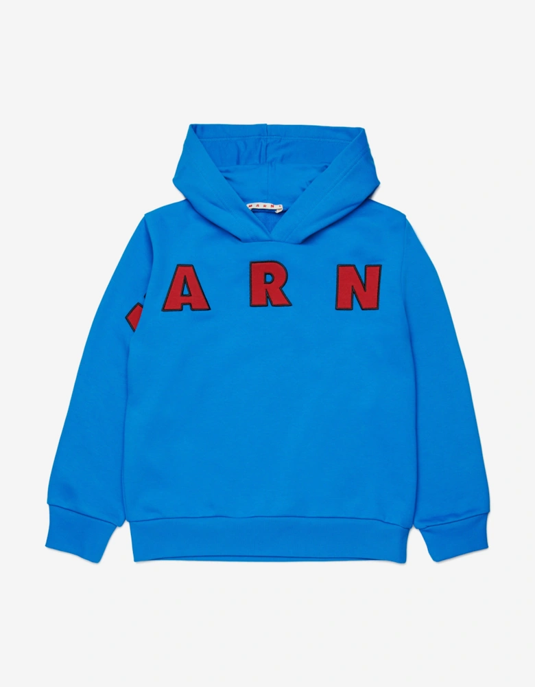 Kids Logo Hoodie in Blue