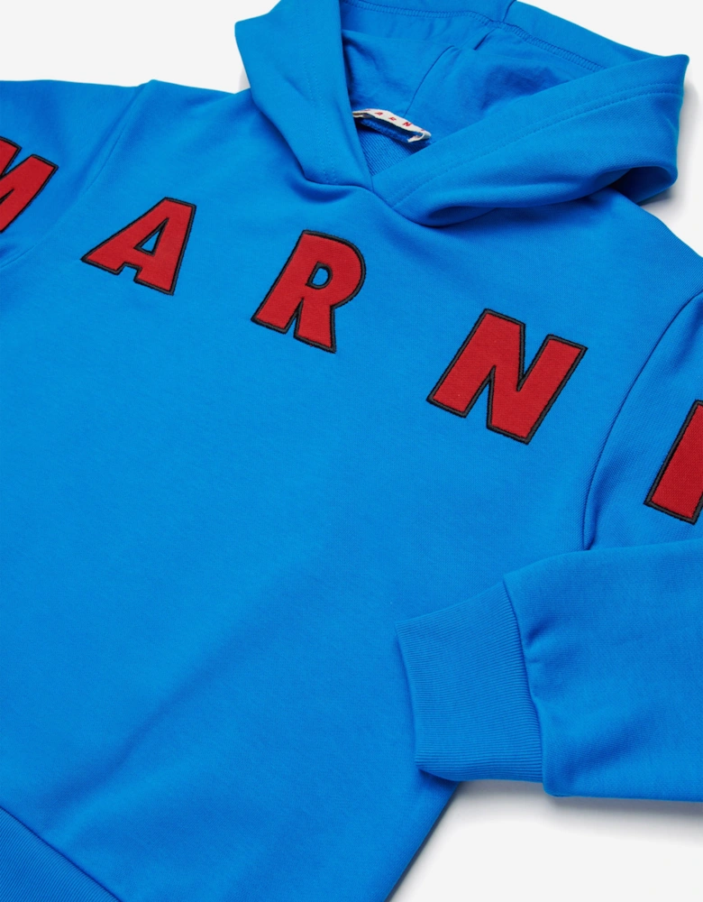Kids Logo Hoodie in Blue