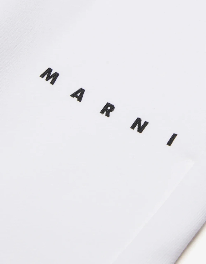 Baby Logo joggers in White