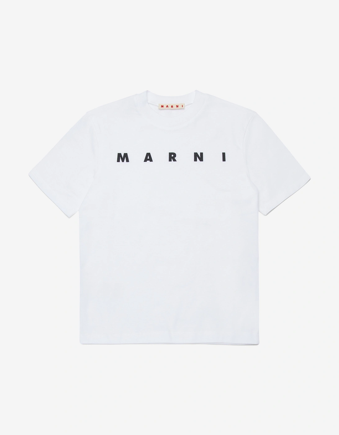 Girls Logo T-Shirt in White, 5 of 4