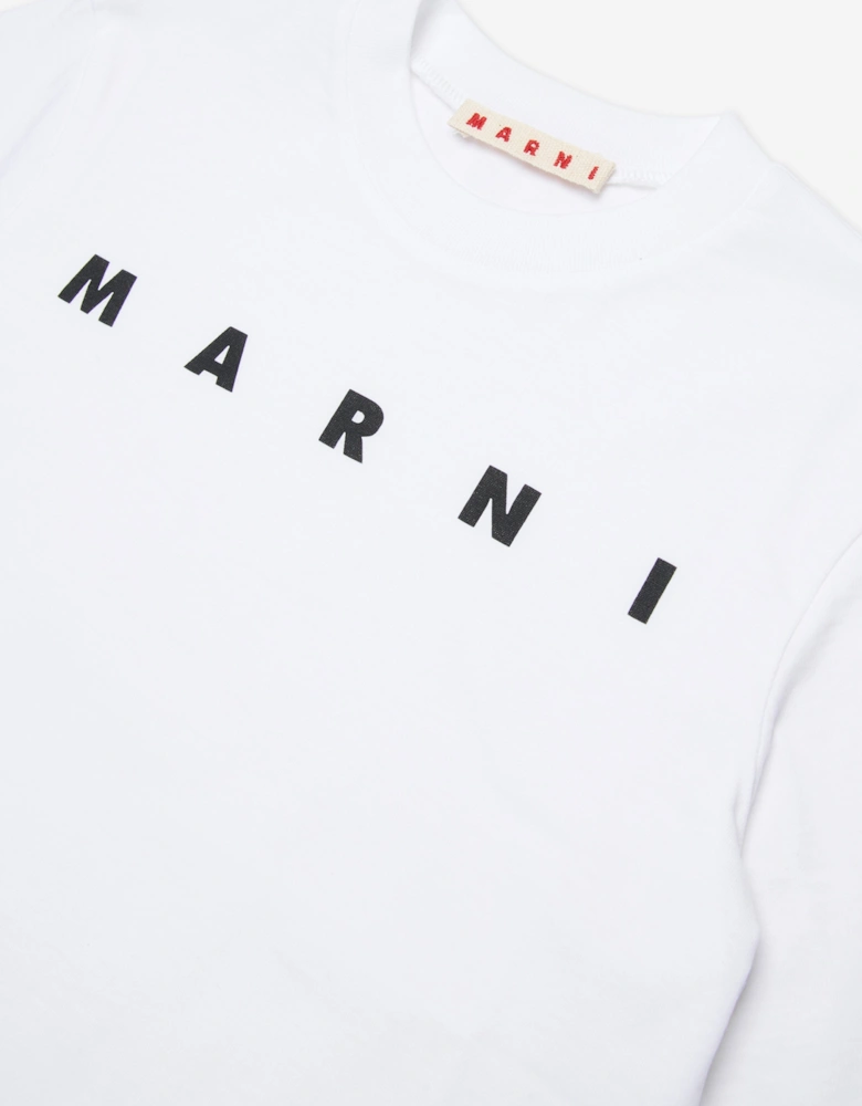 Girls Logo T-Shirt in White