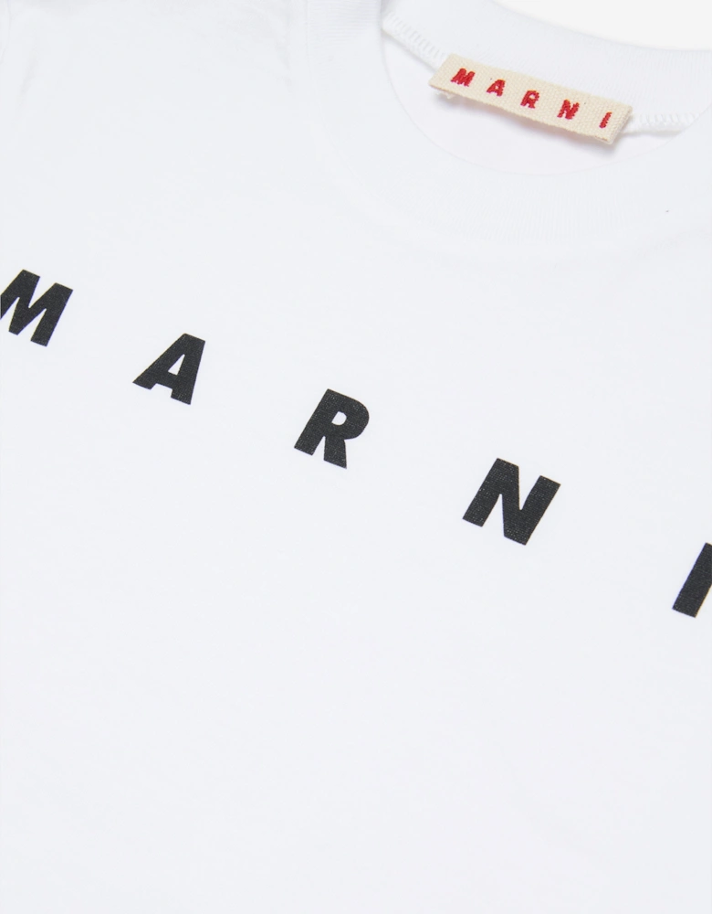 Girls Logo T-Shirt in White