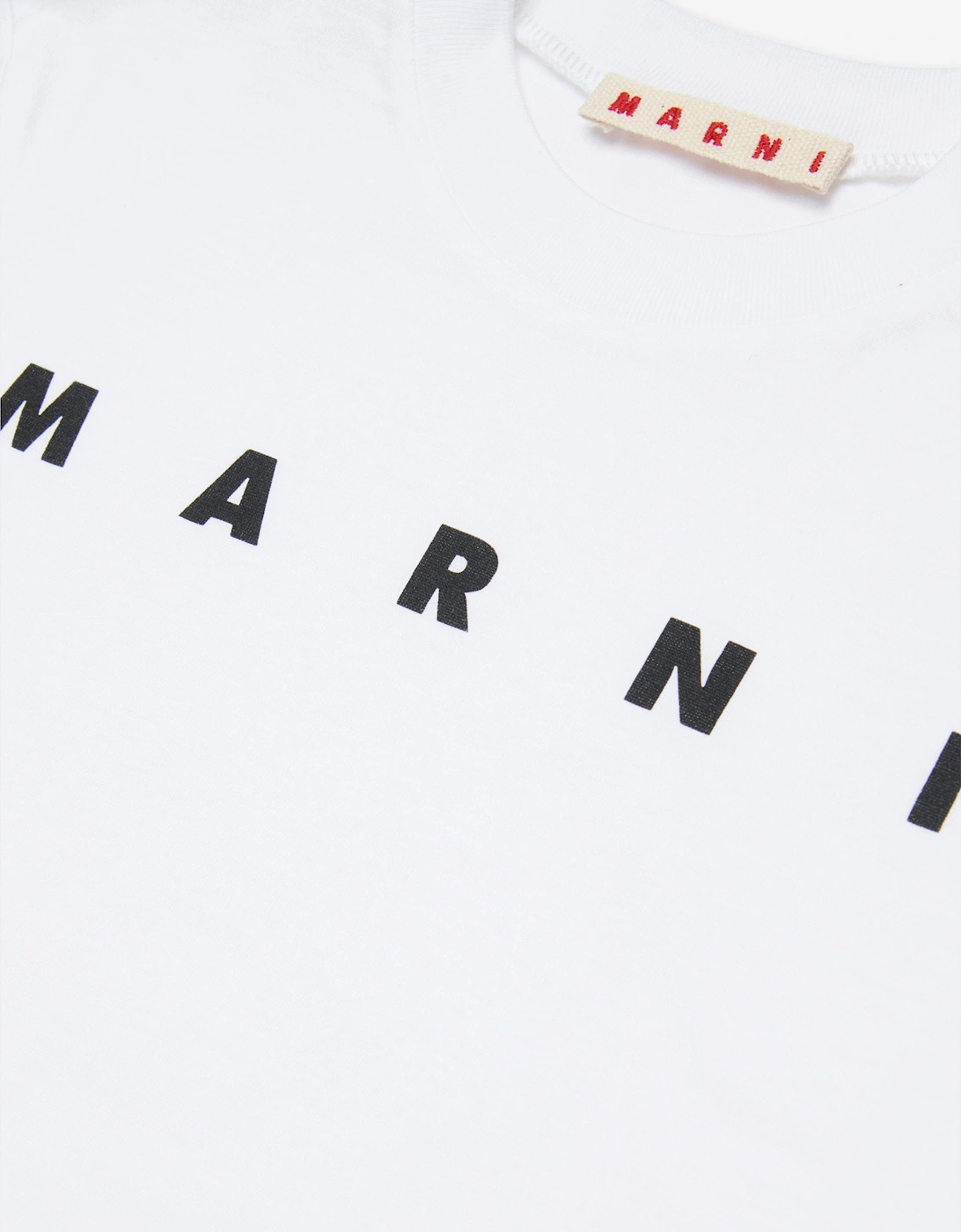 Girls Logo T-Shirt in White