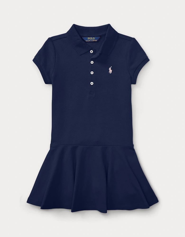 NAVY GIRL POLO DRESS 624740001