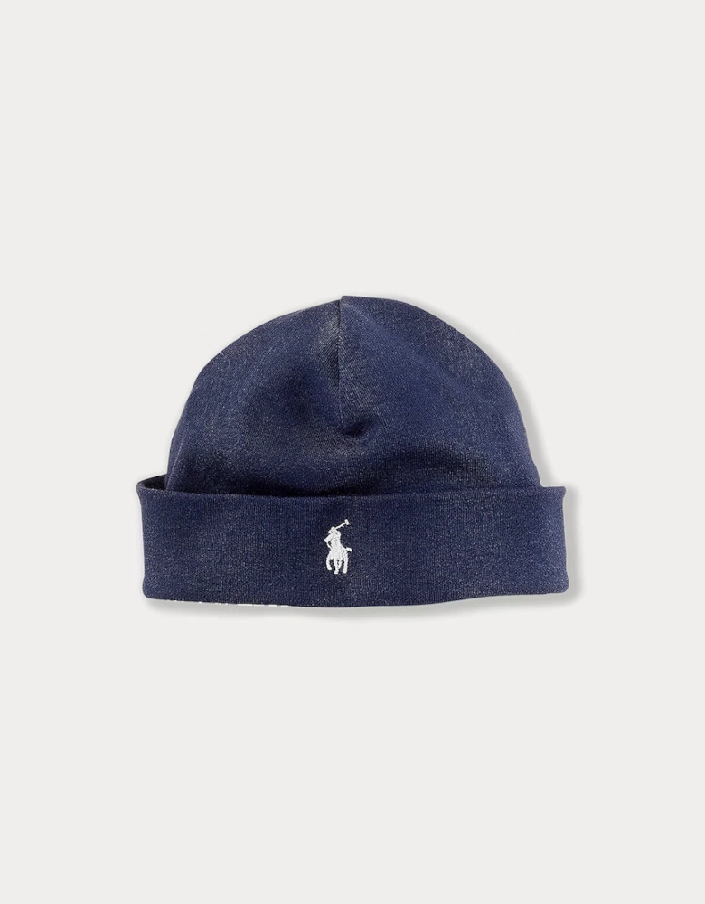 NAVY BABY HAT
