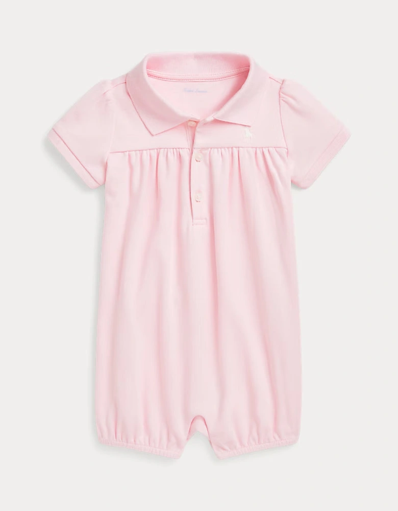 BABY GIRL PINK SHORTALL 34900026