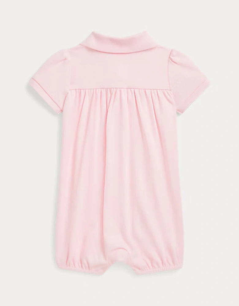 BABY GIRL PINK SHORTALL 34900026