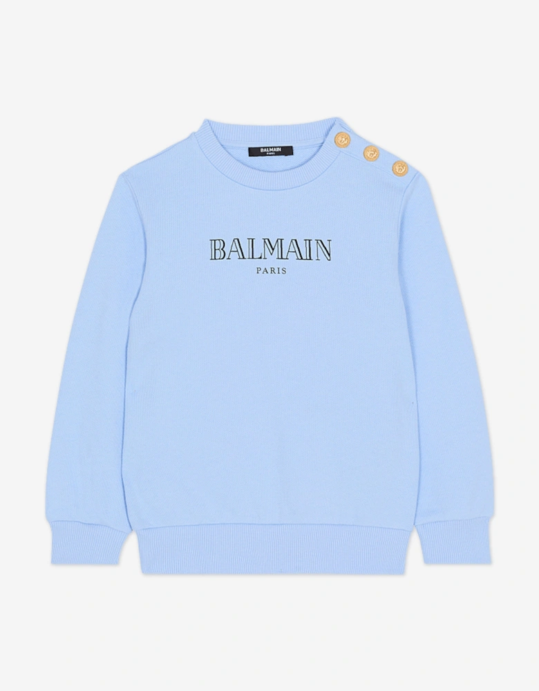 Kids Logo Sweatshirt in Blue