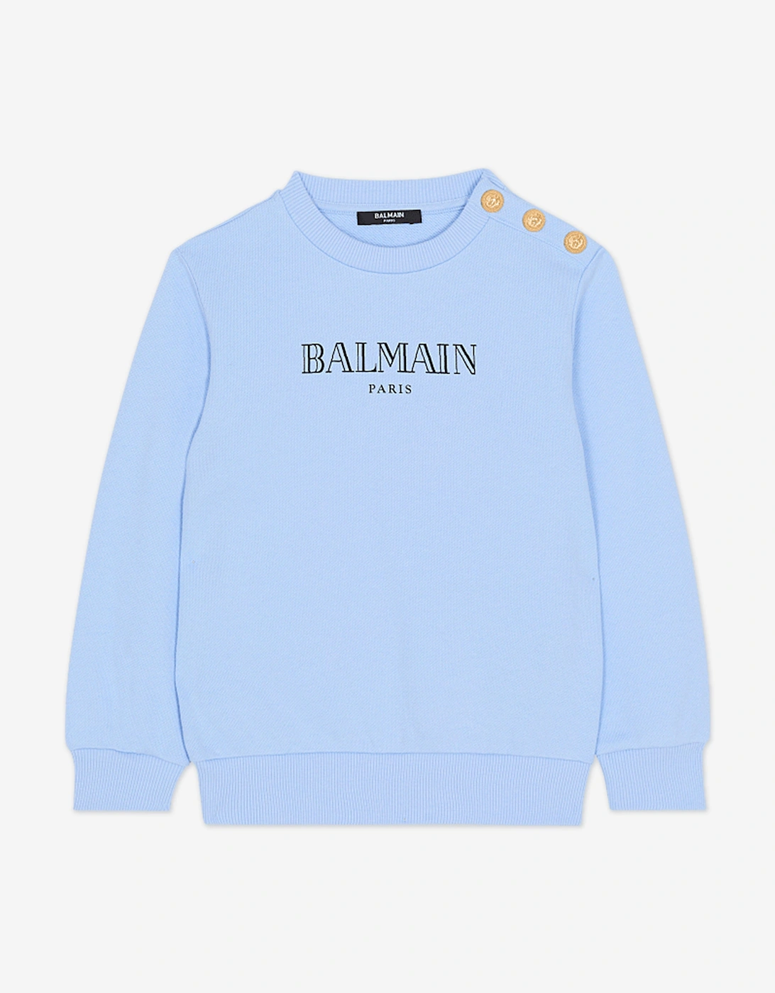 Kids Logo Sweatshirt in Blue, 4 of 3