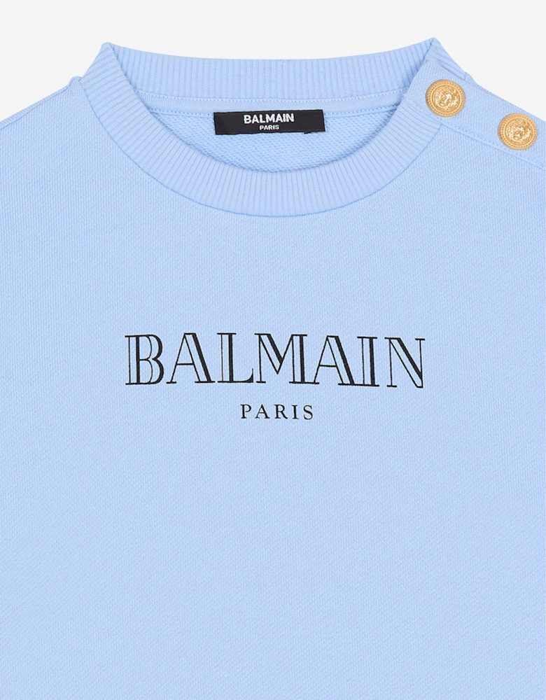 Kids Logo Sweatshirt in Blue