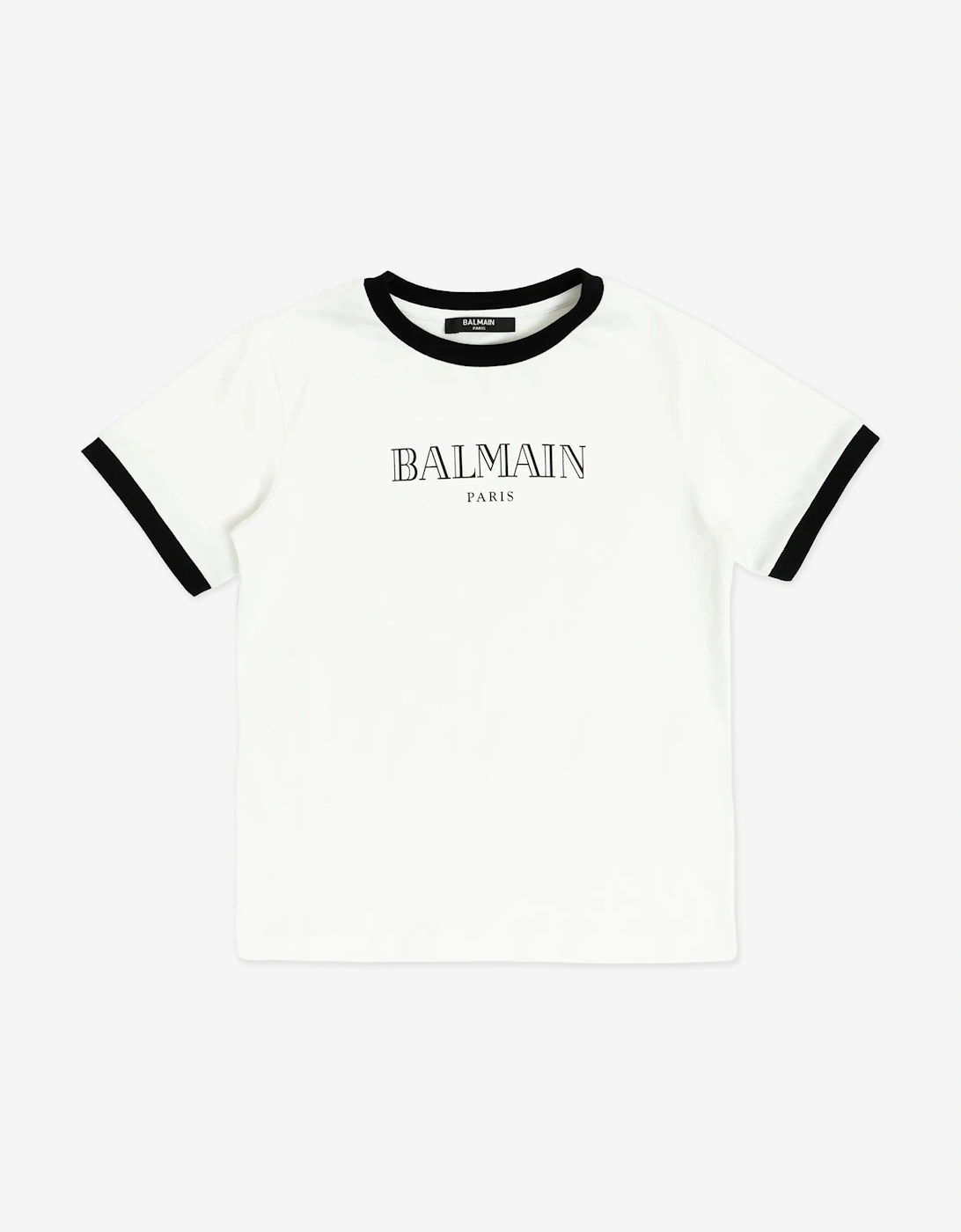 Boys Logo T-Shirt in White, 4 of 3