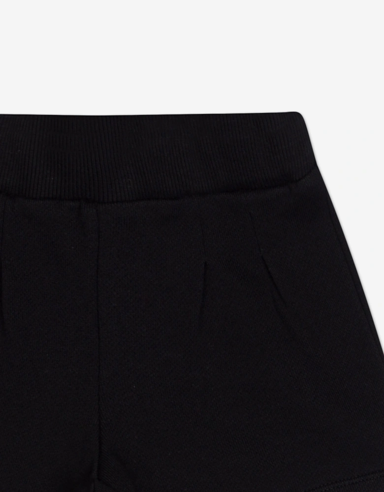 Baby Cotton Shorts in Black