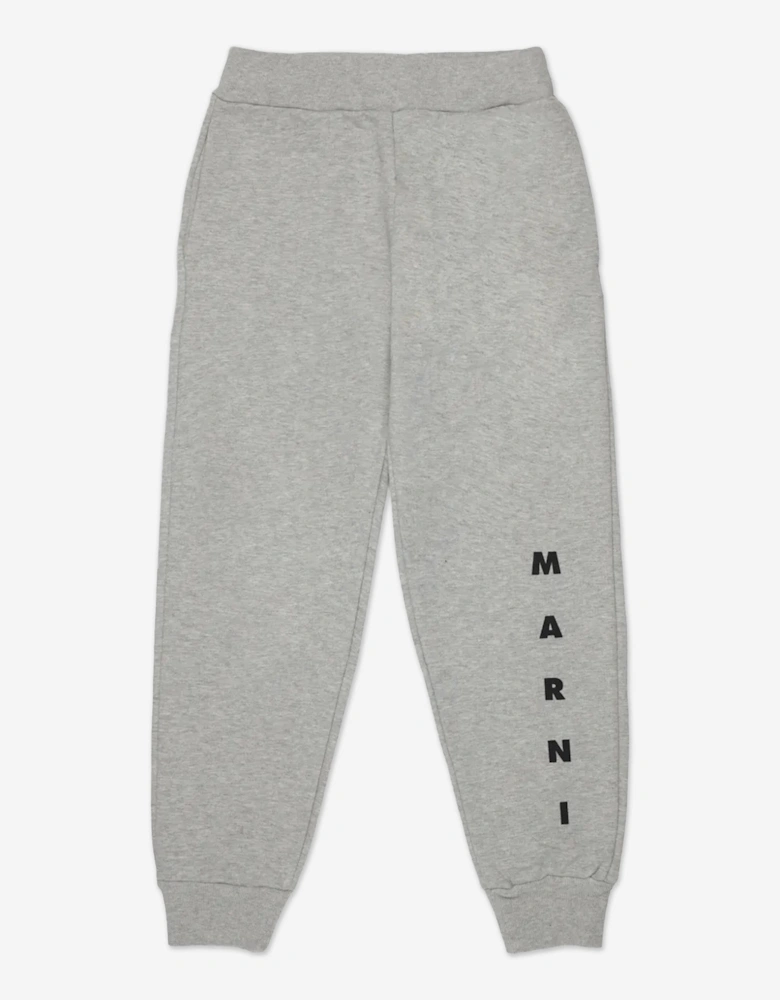 Kids Logo Joggers in Grey
