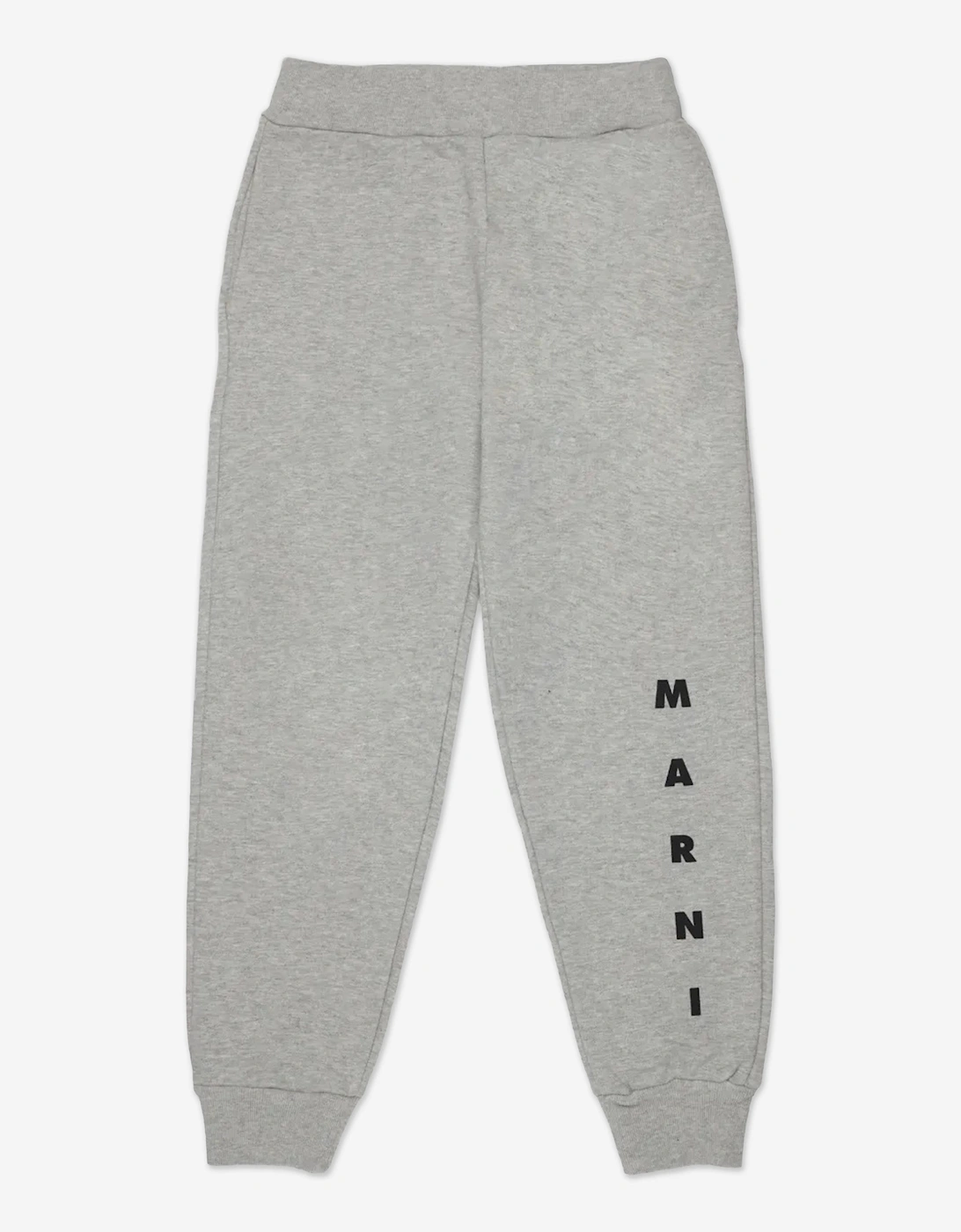 Marni Girls Grey Logo Joggers In  4 Years Size 4 Yrs Kids