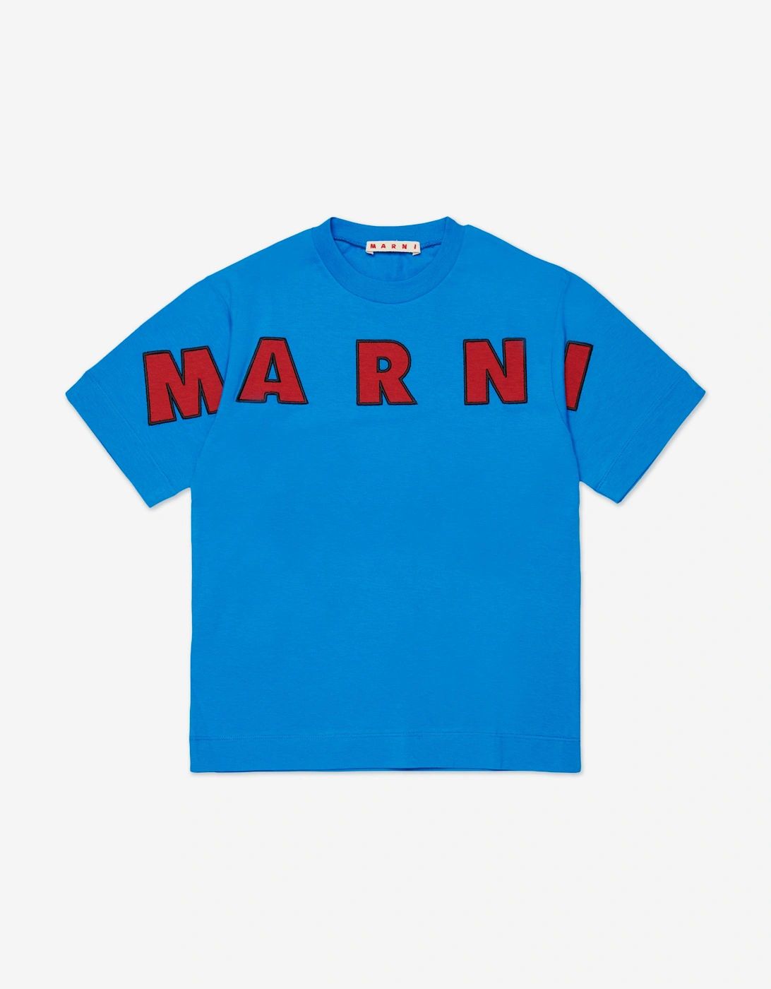 Kids Logo T-Shirt in Blue, 5 of 4