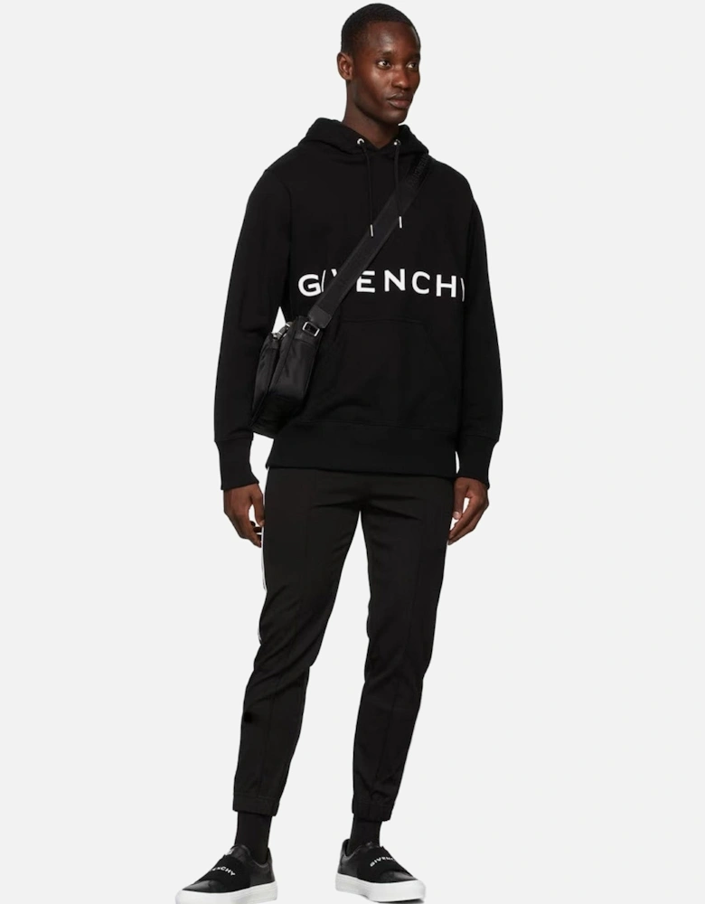 Embroidered 4G Star Hoodie in Black