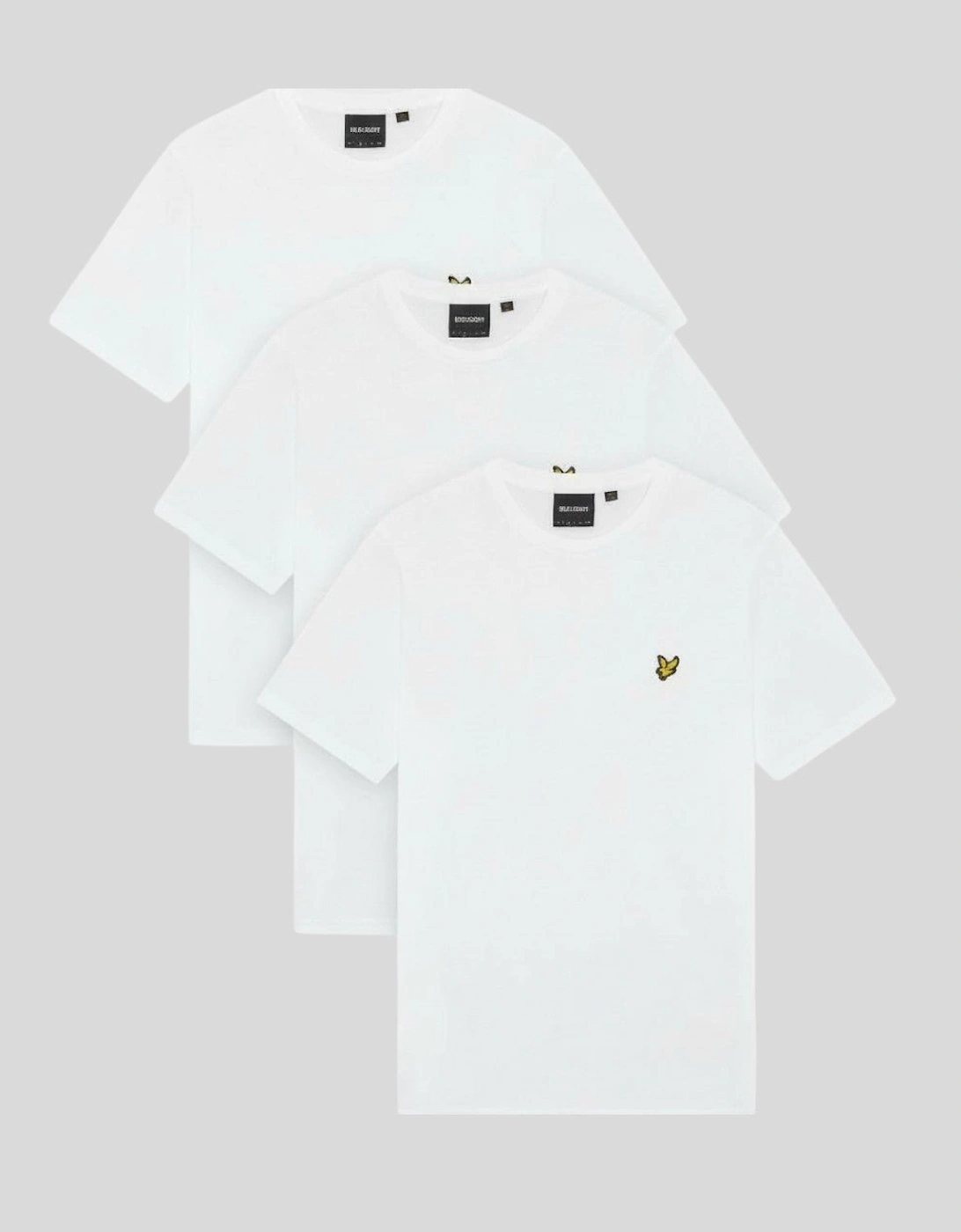 Basic 3 Pack T-shirt, 4 of 3
