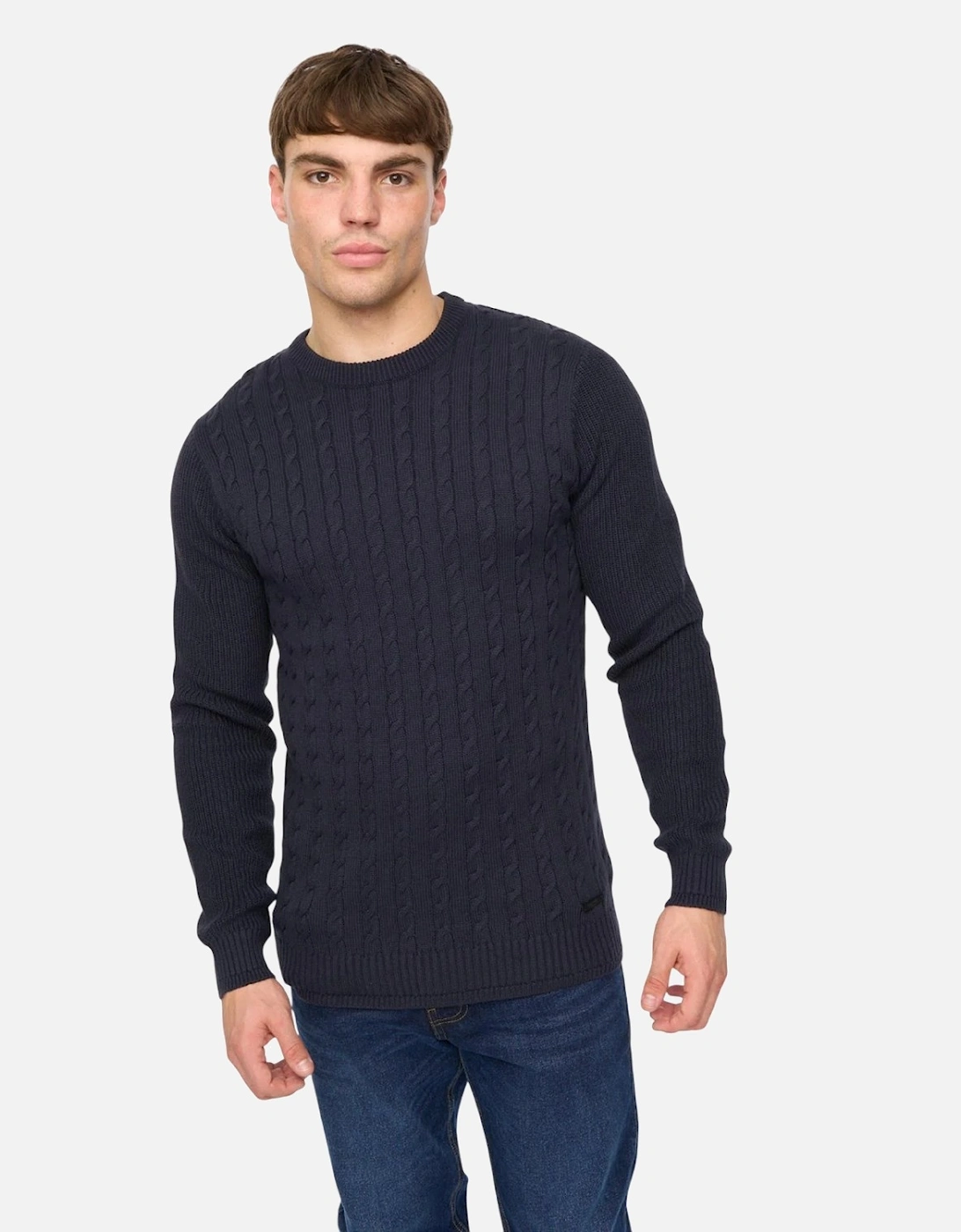 Mens Kabstars Cable Knit Pullover, 6 of 5