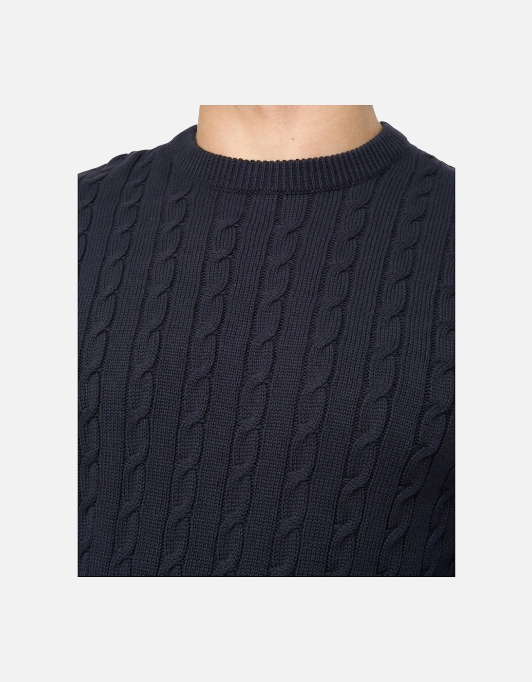 Mens Kabstars Cable Knit Pullover