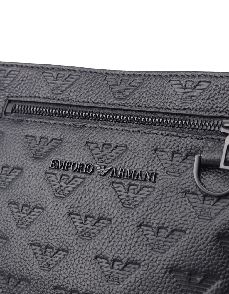 Flat Crossbody Messenger Bag