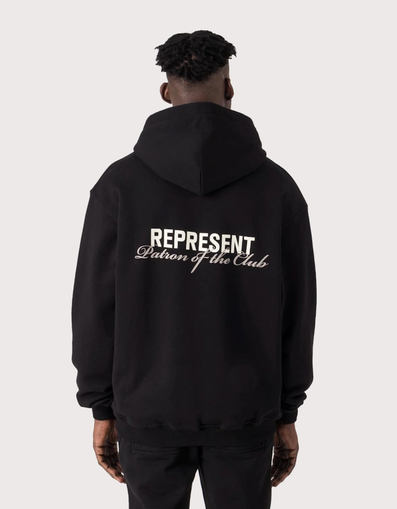 Oversized Patron Of The Club Hoodie