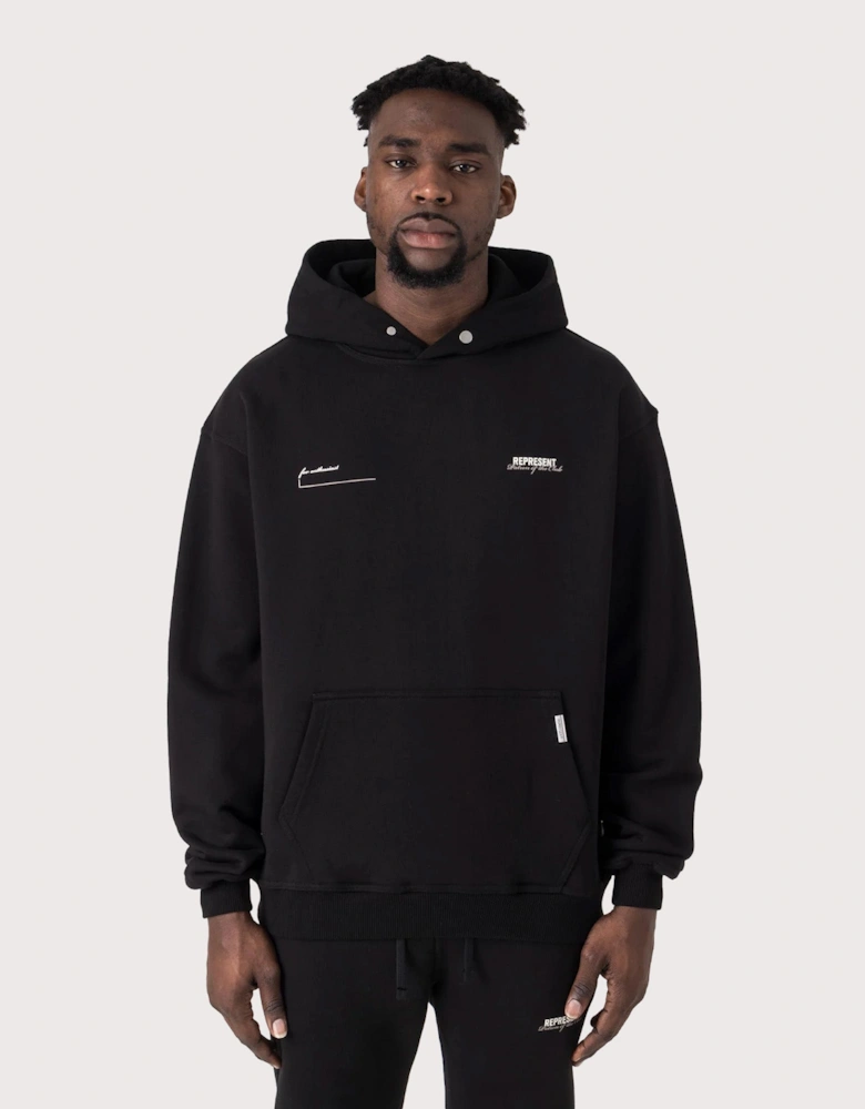 Oversized Patron Of The Club Hoodie