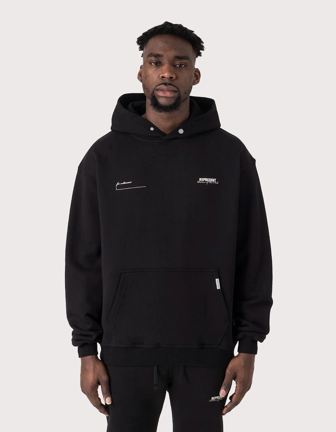 Oversized Patron Of The Club Hoodie