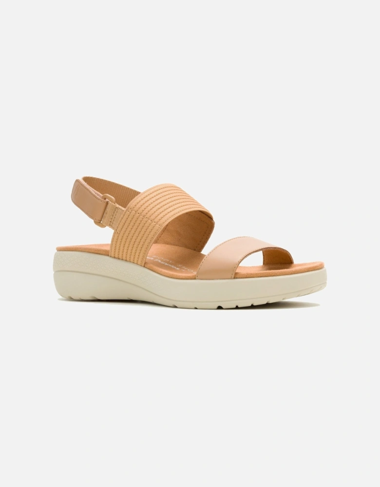 Breathe Slingback Leather Women's Tan Standard Sandals