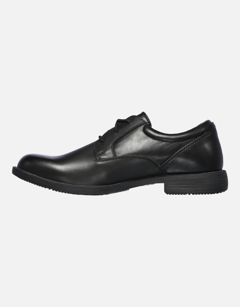 Dreston Rasmiss Leather Men's Black Standard Lace-Up Shoes