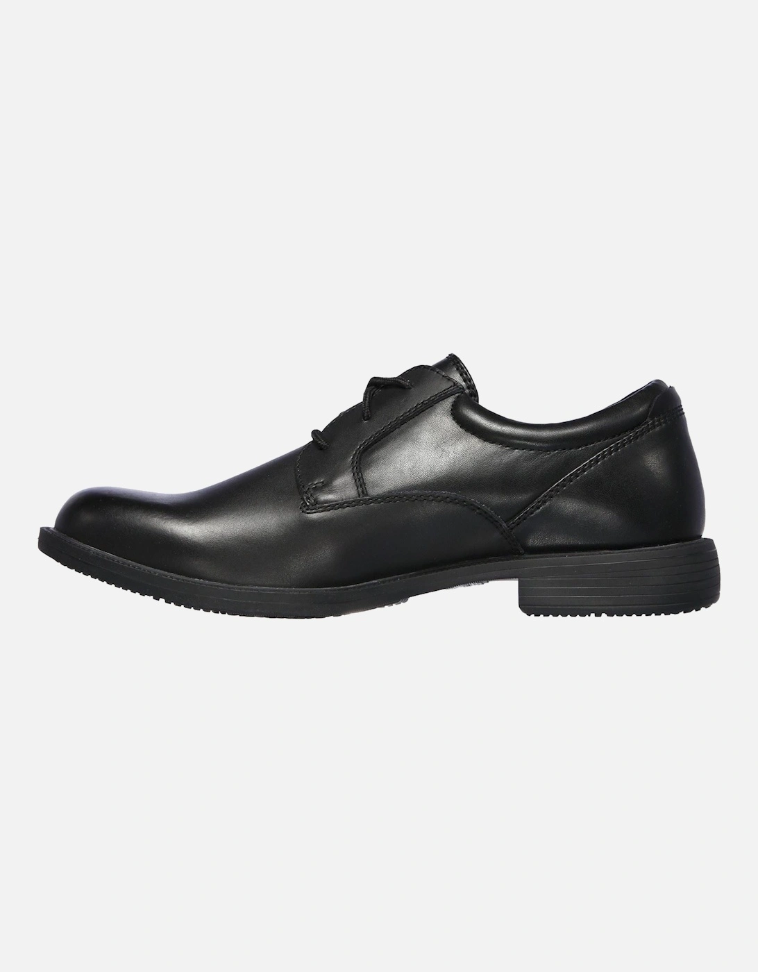 Dreston Rasmiss Leather Men's Black Standard Lace-Up Shoes