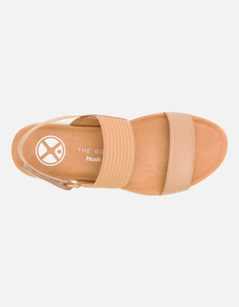 Breathe Slingback Leather Women's Tan Standard Sandals