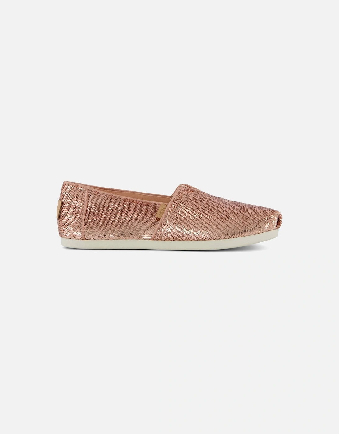 Alpargata Sequins Textile Women's Rose Espadrilles