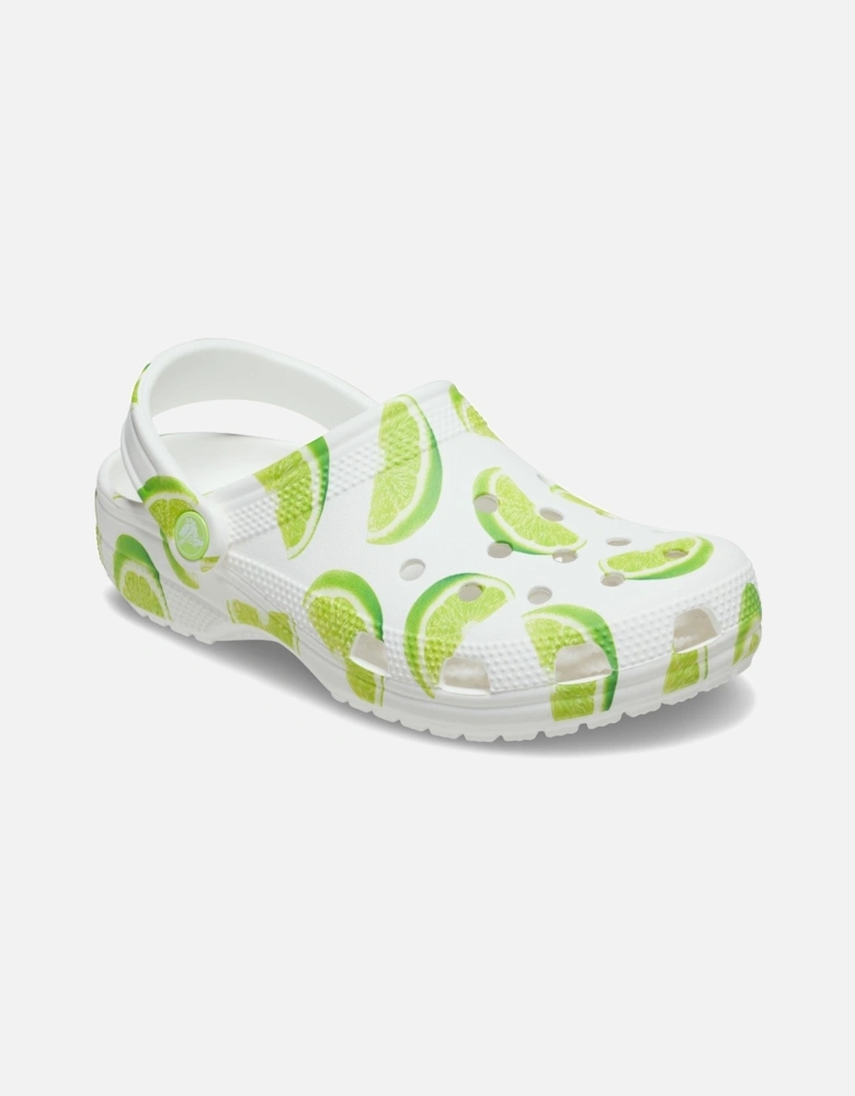 Classic Graphic EVA Women's Lime Standard Clogs