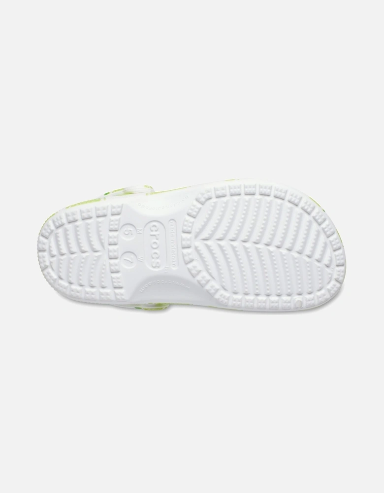 Classic Graphic EVA Women's Lime Standard Clogs