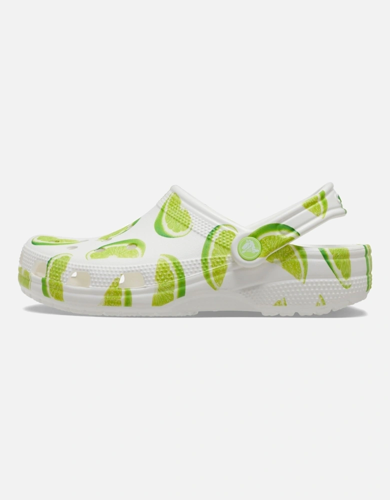 Classic Graphic EVA Women's Lime Standard Clogs
