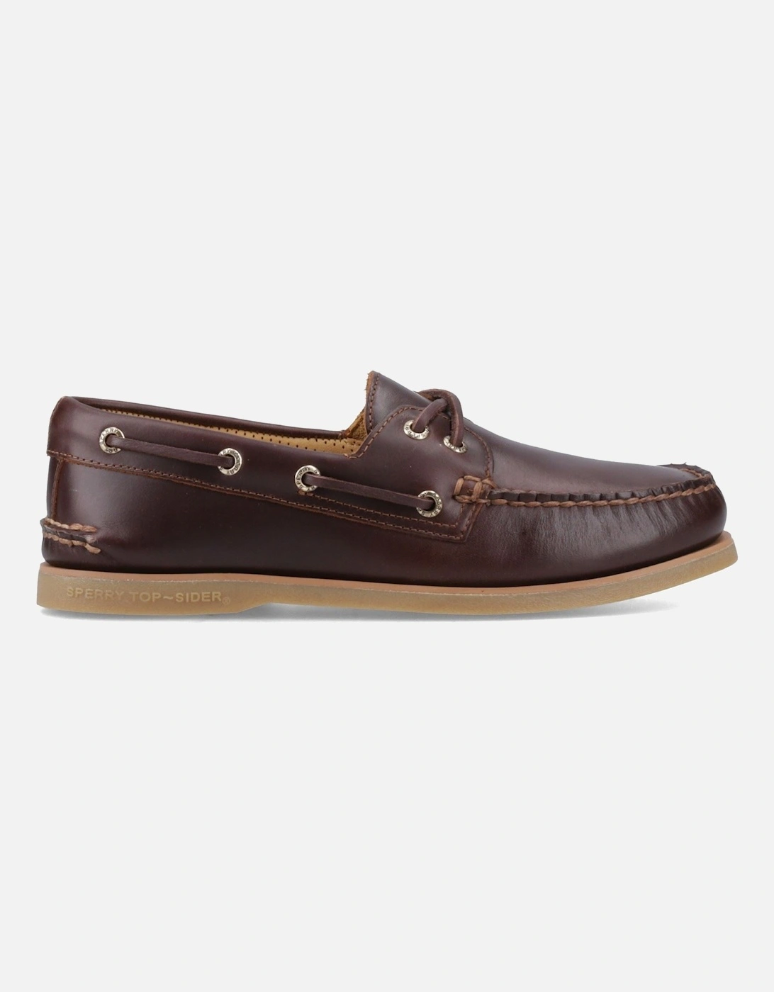 Sperry Authentic Gold Cup Leather Men's Brown Standard Boat Shoes