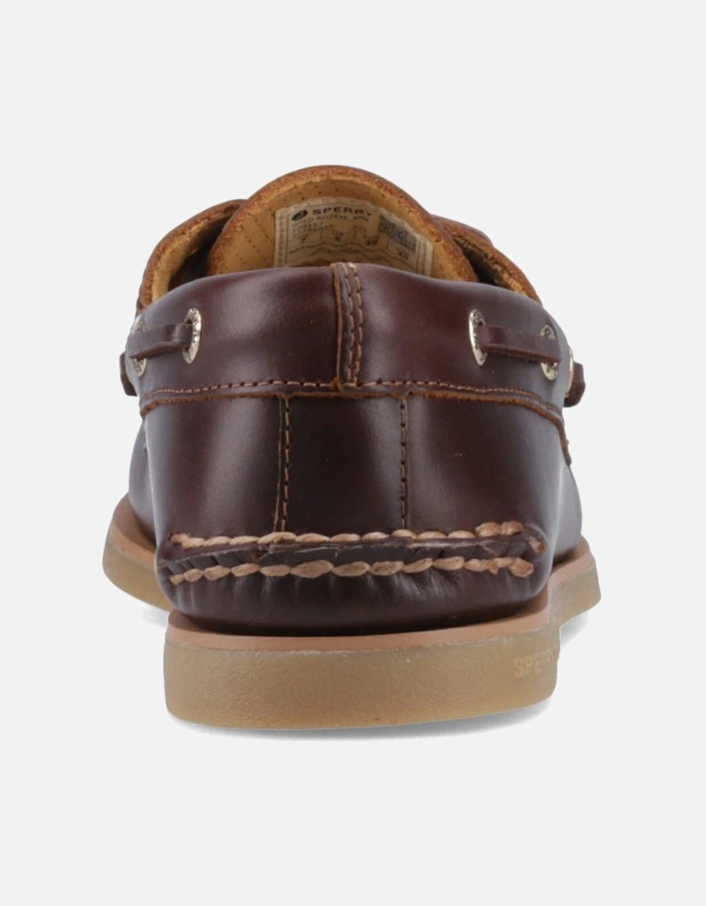 Sperry Authentic Gold Cup Leather Men's Brown Standard Boat Shoes