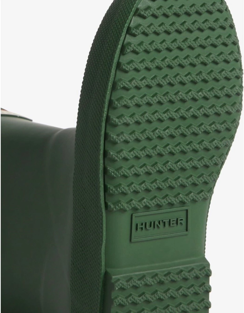 Kids First (Matte) Rubber Kid's Green Standard Wellington Boots