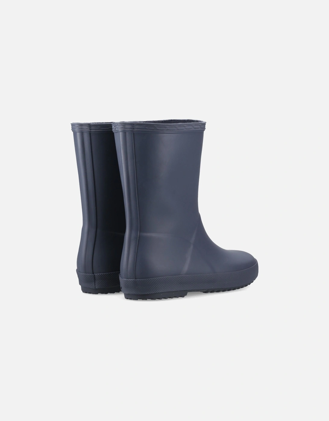Kids First (Matte) Rubber Kid's Navy Standard Wellington Boots