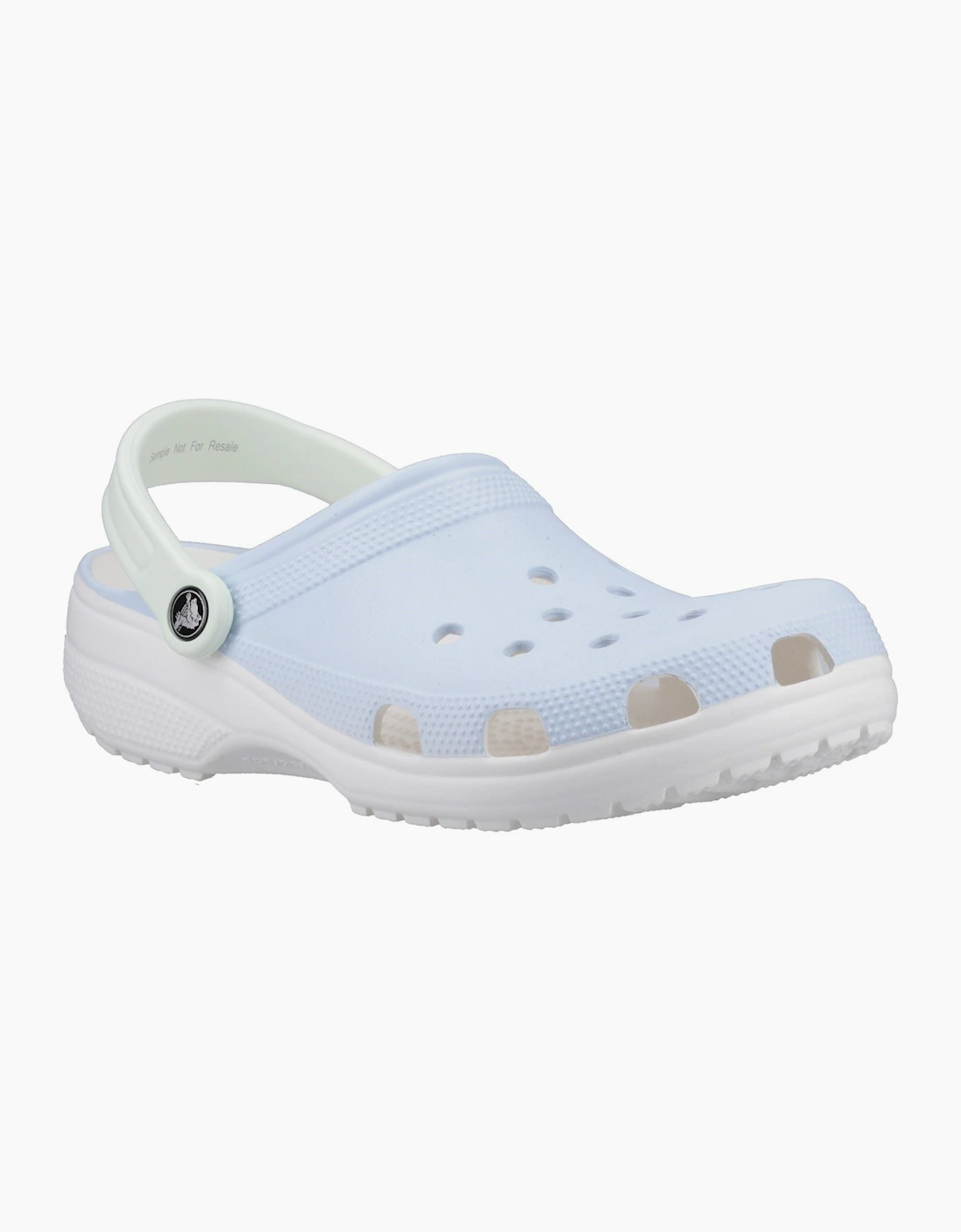 Crocs Women's Blue Classic Retro Sport Eva Frost Standard Clogs - Size: Uk 3 / Eu 36-37 / Us M4w6