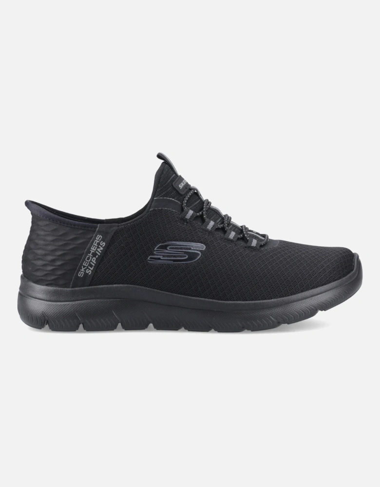 Summits - High Range Textile Men's Black Wide Trainers