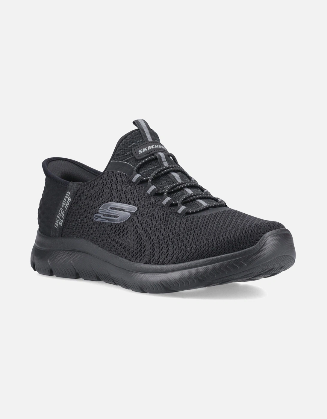 Summits - High Range Textile Men's Black Wide Trainers, 5 of 4